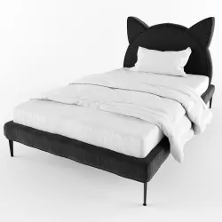 Child bed 3D model