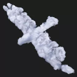 Cloud Bird 3D model