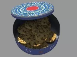 Cookie Container 3D model