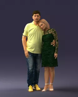 couple 0907 3D model