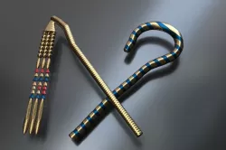 Crook and Flail 3D model