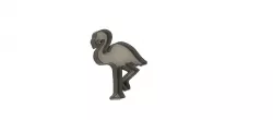 Cutter flamingo 3D model