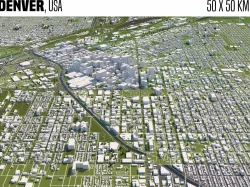 Denver 3D model