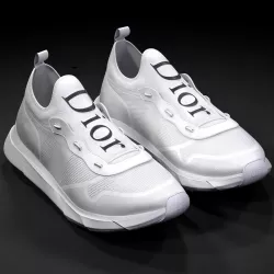 Dior B21 white shoes 3D model
