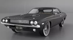 dodge challenger 1970 3D model