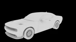 Dodge challenger 3D model