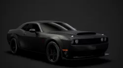 Dodge Challenger SRT Demon Carbon 2020 3D model