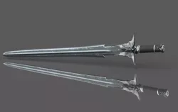 Dracula sword Low-poly  3D model