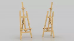 Easel Stand 3D model
