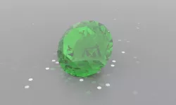 Emerald 3D model