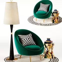 Ether Chair Jonath Anadler 3D model