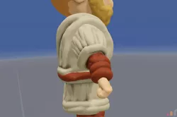 Ewan McGregor   Obi Wan Kenobi   Chibi version 3D model