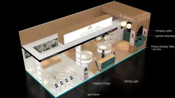 Exhibition stand  3D model