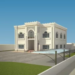 Exterior Villa 3D 3D model