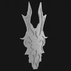 Fantasy shield 3D model