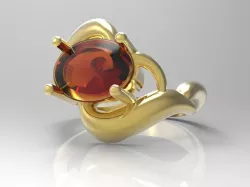 female ring 3D model