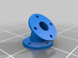 FLANGED ELBOW - 45 DEGREE