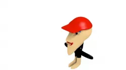 Fred the little Vampire 3D model