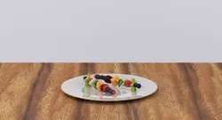 Fruit Skewers 3D model