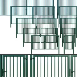 Gate wicket fence 3D model