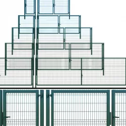 Gate wicket fence 3D model