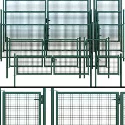 Gate wicket fence 3D model