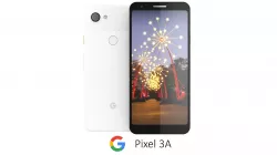 Google Pixel 3A White 3D model
