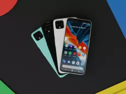 Google Pixel 4 and Pixel 4 XL In All Colors Low-poly  3D model