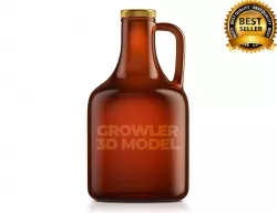 Growler Beer 3D model