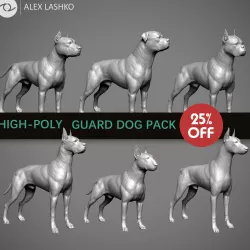 Guard Dog Pack High-Polly Collection 