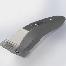 Hair clipper haircut 3D model