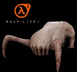 Headcrab - Fanart Low-poly  3D model