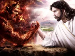 heaven v hell themed concept