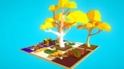 HIE Saleroom N1 Low-poly  3D model