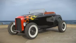 Hot Rod Roadster 3D model