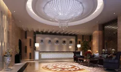Hotel lobby 01 3D model