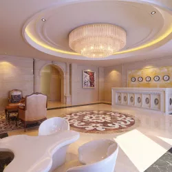 Hotel lobby 02 3D model