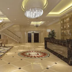 Hotel lobby 03 3D model