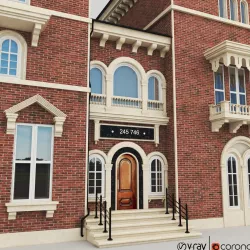  HOUSE Low-poly  3D model
