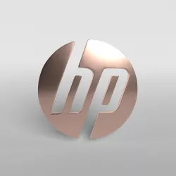 HP Logo Version1 004 3D model