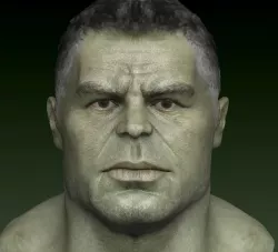 hulk professor 3D model