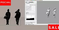 Human model  Low-poly  3D model