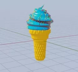 ice cream 3D model