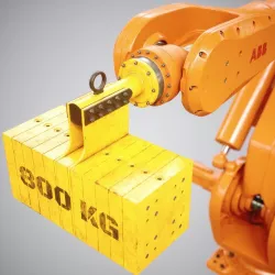 Industrial Robot Car Lift 3D model