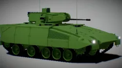Infantry fighting vehicle Puma IFV 3D Model Low-poly  3D model