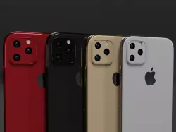iPhone 11 iPhone 11 Pro iPhone 11 Pro Max In All Colors Bundle Low-poly  3D model