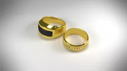 jewelry models and render 3D model