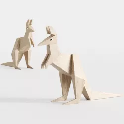 KANGAROO ORIGAMI 3D model