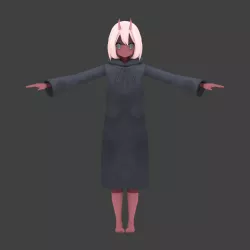 Kid Zero Two 3D model