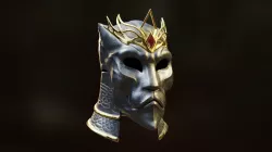 King Arthur Helmet 3D model